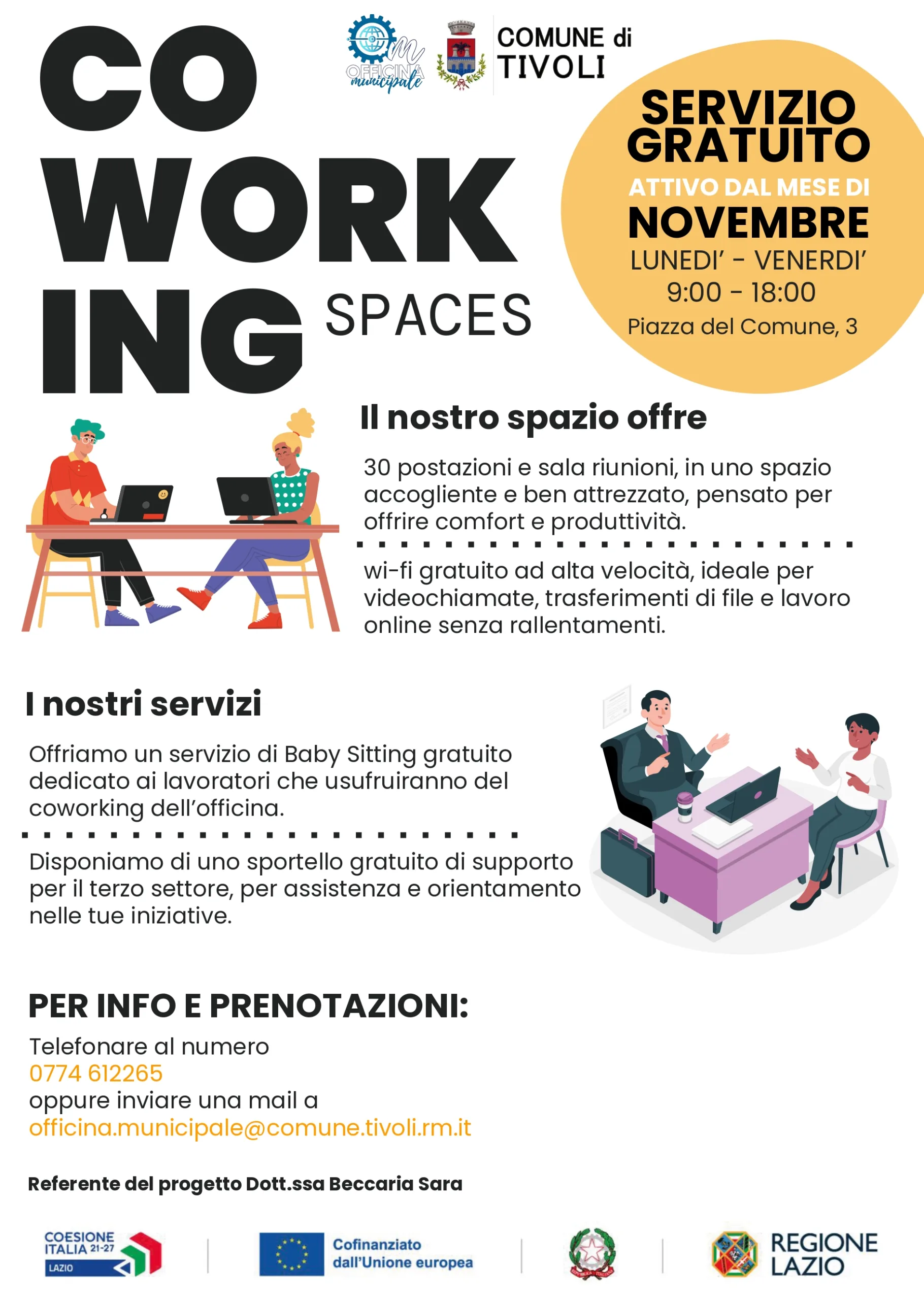 Immagine di Inaugurato lo spazio di co-working